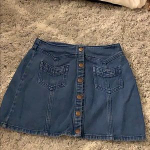 Jean skirt